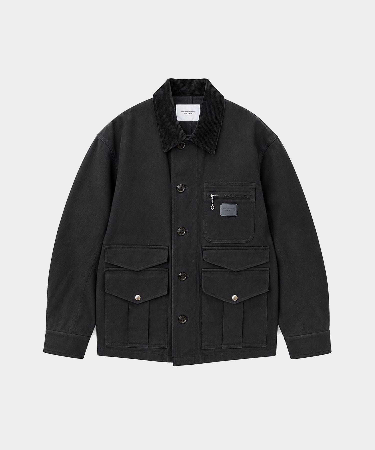 COTTON GABARDINE HUNTING JACKET