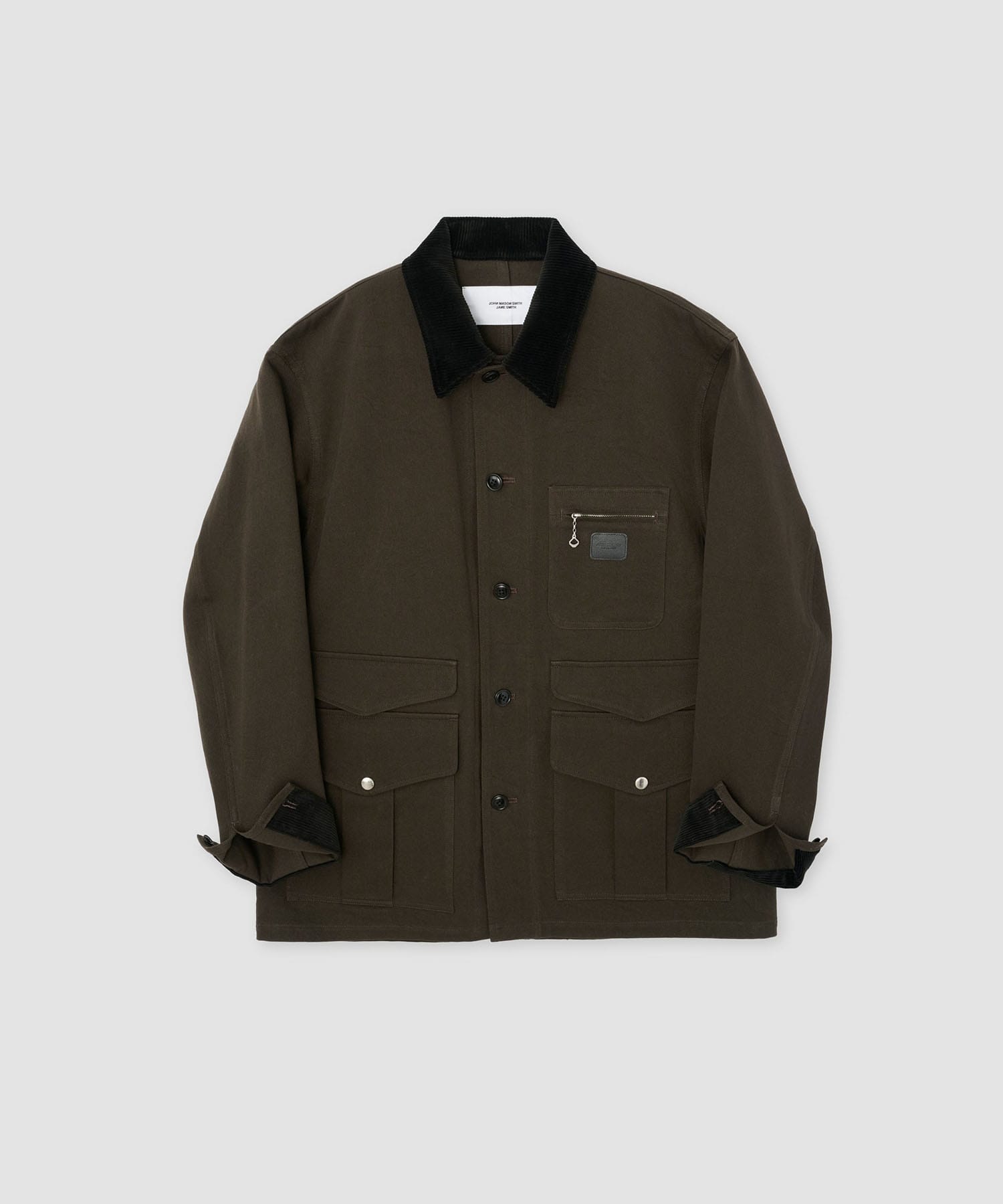 COTTON GABARDINE HUNTING JACKET