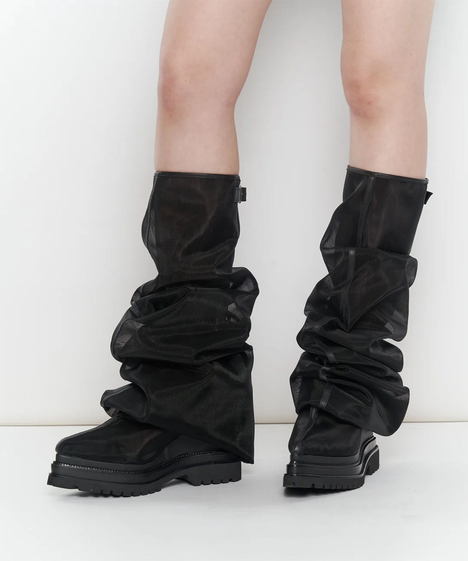 SHEER MELTED BOOTS