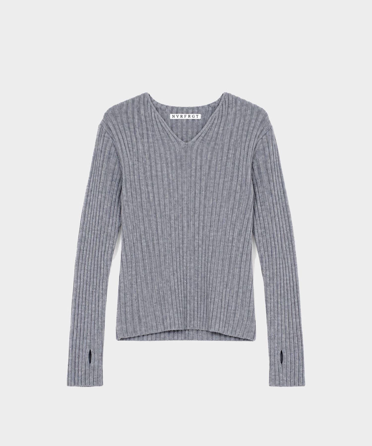 FITTED RIBBED TOP
