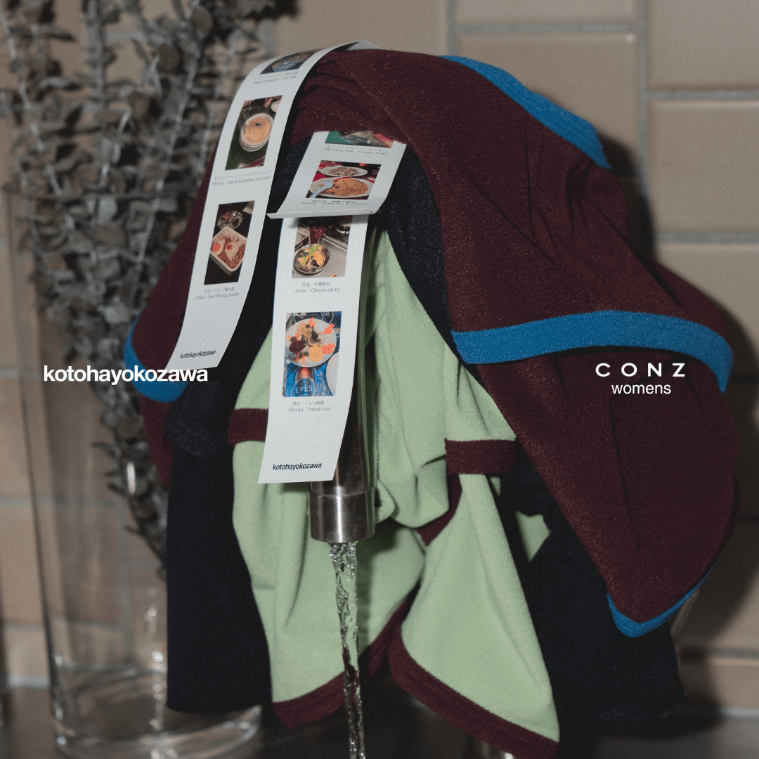kotohayokozawa×CONZ 別注新作入荷